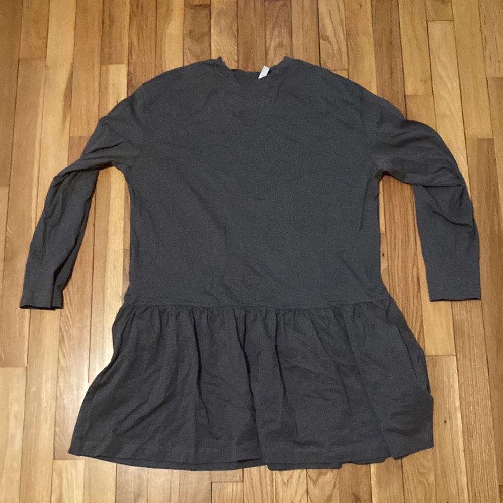 H&M divided, purple/grey tunic dress